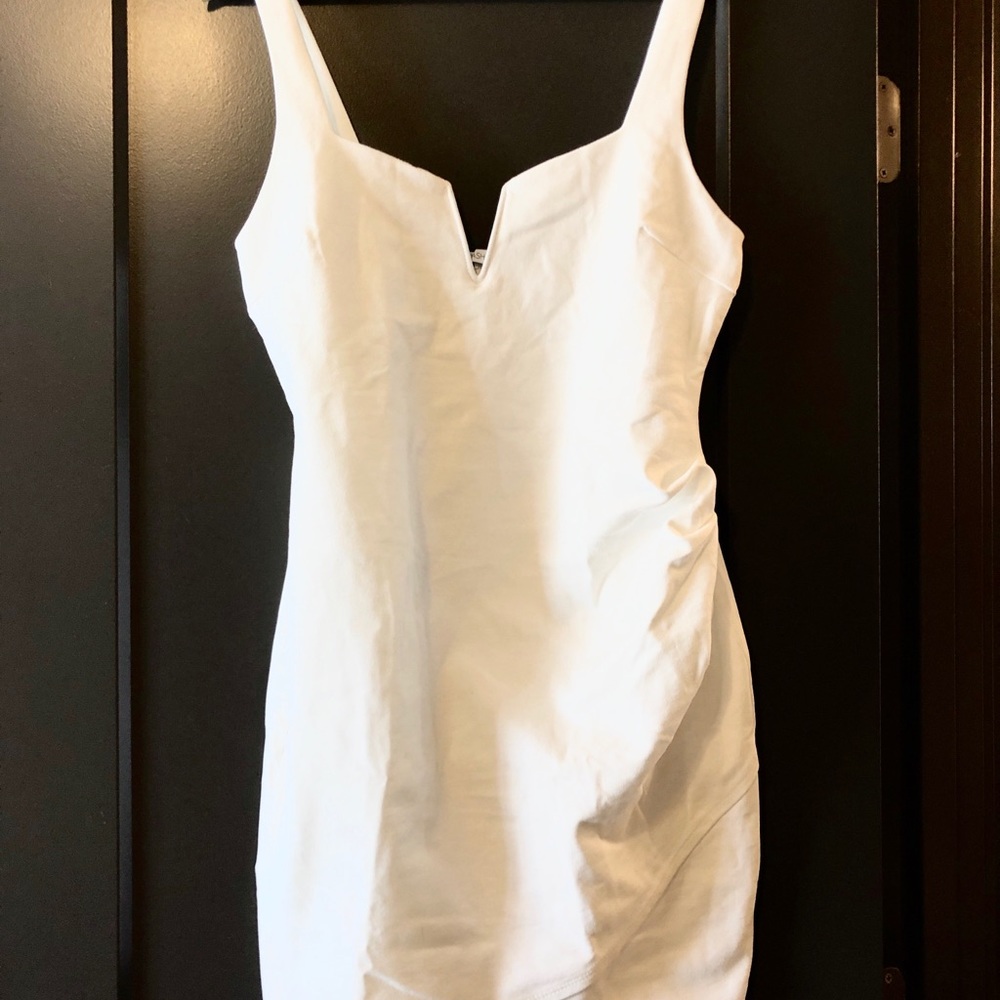 Fashion Nova White Mini Dress